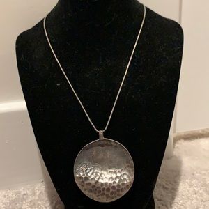 Oxidized .925 sterling necklace. Hand crafted by Silpada artisans